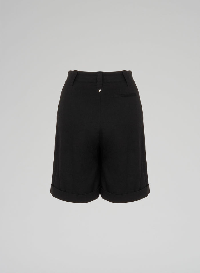 Lorena Antoniazzi BERMUDA IN LINO Offerte esclusive