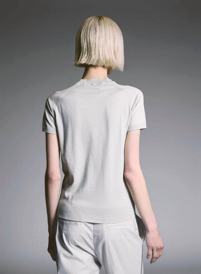 Lorena Antoniazzi T-SHIRT IN MAGLIA Bestseller