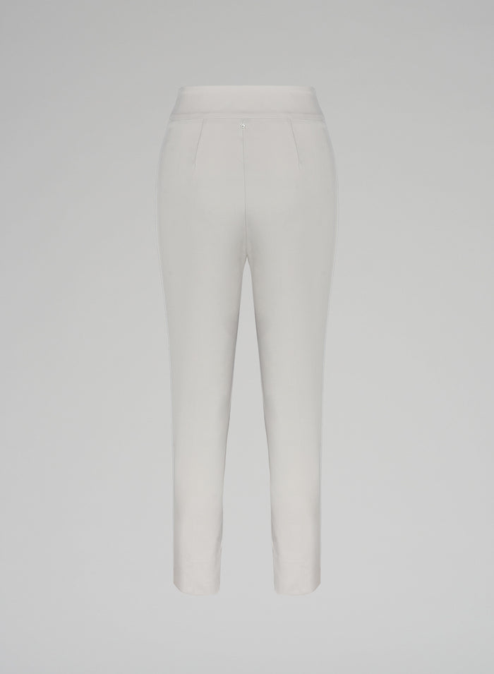 Lorena Antoniazzi PANTALONI IN COTONE Liquidazione