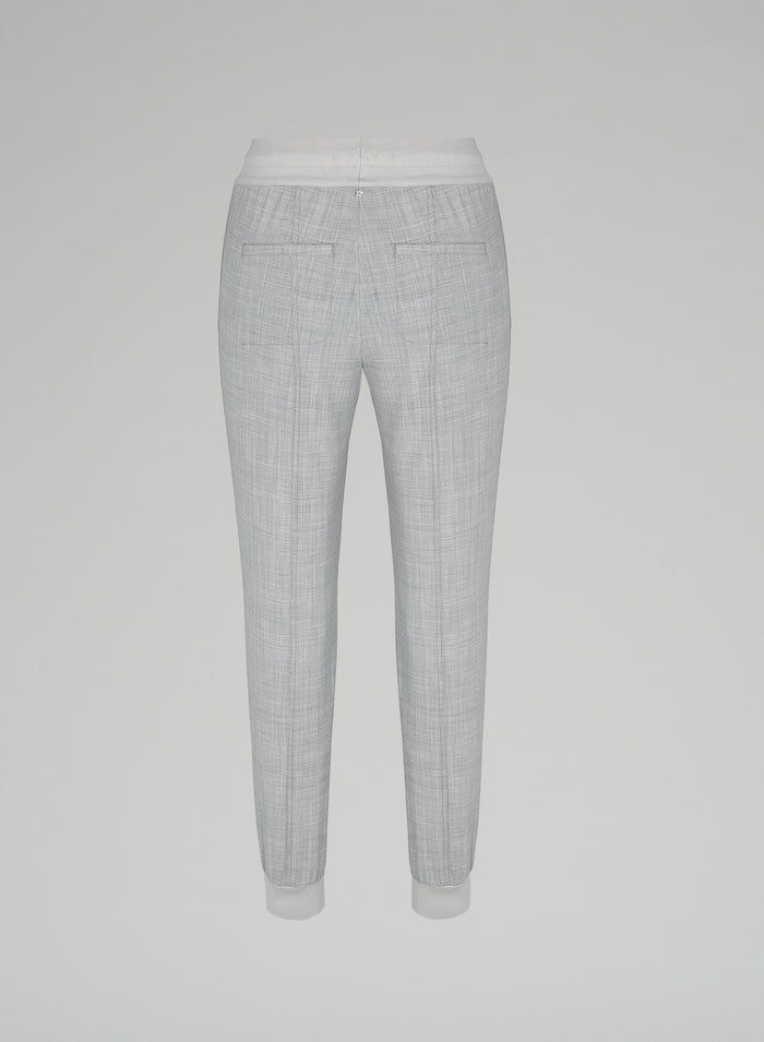 Lorena Antoniazzi JOGGERS IN FRESCO LANA Prezzo basso