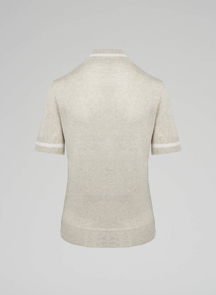 Lorena Antoniazzi TOP IN MAGLIA Ritorno libero