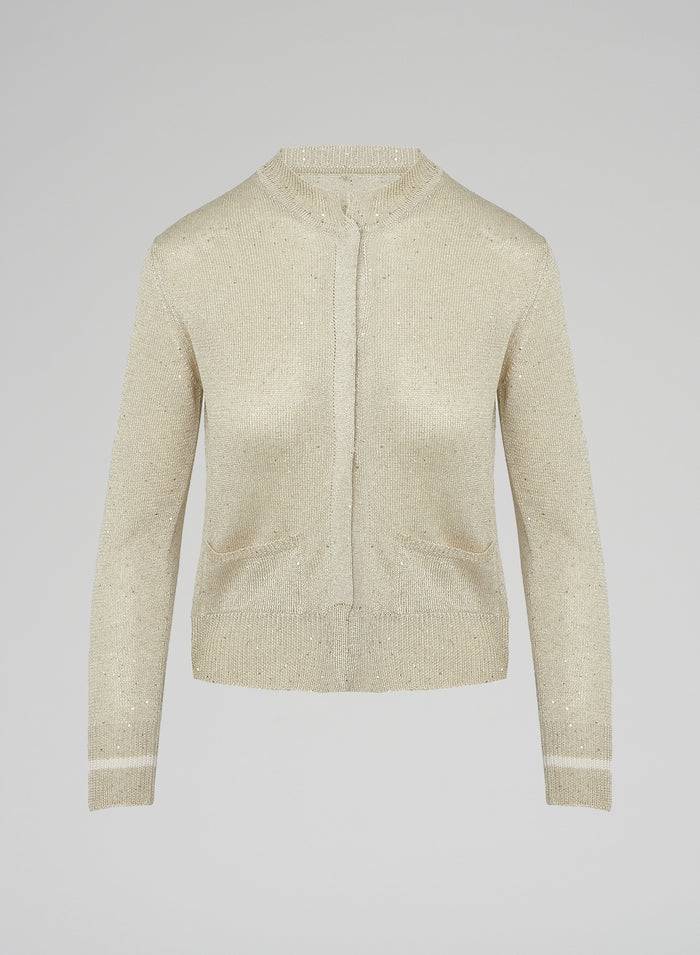 Lorena Antoniazzi CARDIGAN IN MAGLIA