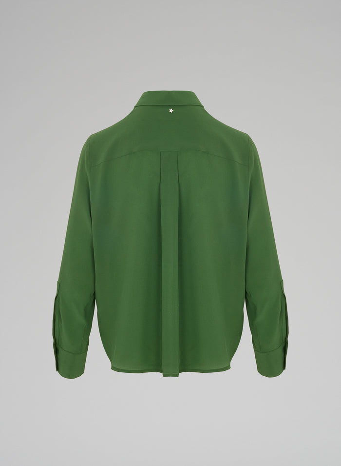 Lorena Antoniazzi CAMICIA IN CREPE DE CHINE Solo un giorno rimasto