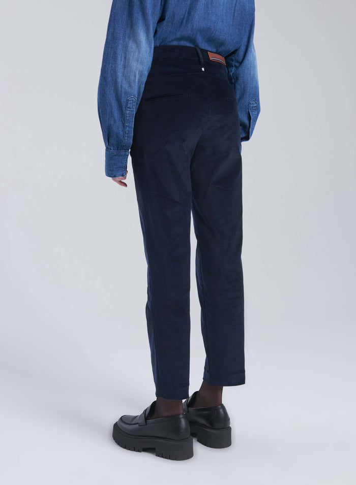 Lorena Antoniazzi PANTALONI IN VELLUTO Spedizione Gratuita