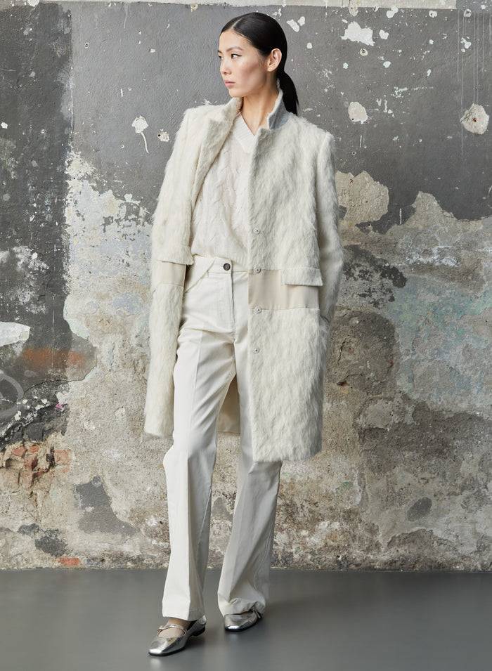 Lorena Antoniazzi MAGLIA A TRECCIA IN CASHMERE Qualità Garantita