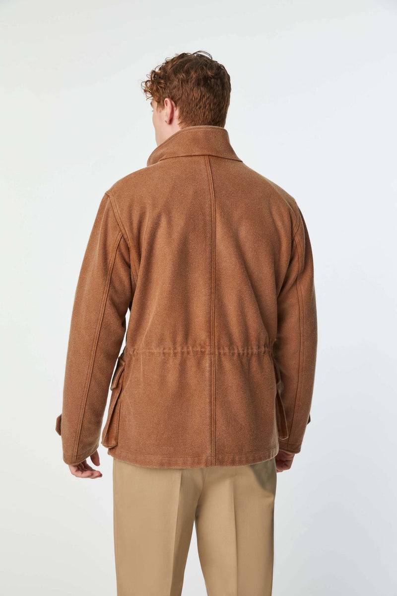 Lubiam Field jacket tinto capo marrone bruciato Field jacket tinto capo marrone bruciato Negozi Online