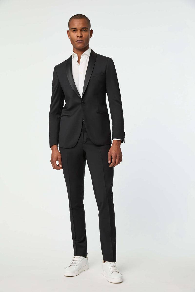 Lubiam Giacca Duetto LONG ISLAND drop 8 nera Giacca Duetto LONG ISLAND drop 8 nera Black Friday