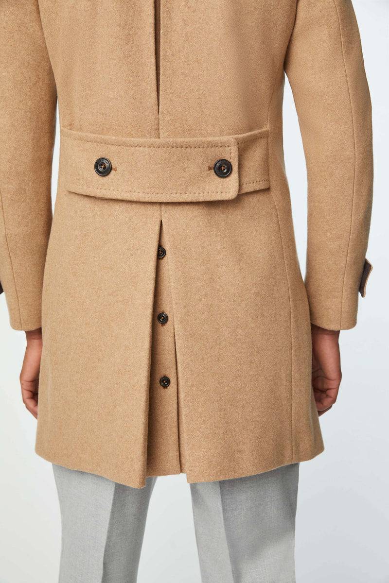 Lubiam Cappotto Chesterfield in jersey beige Cappotto Chesterfield in jersey beige Lightning offer