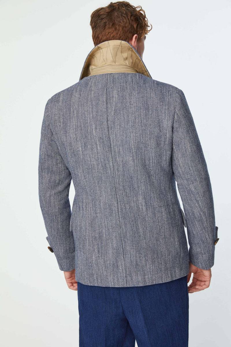 Lubiam Peacoat Sartorial Indigo Peacoat Sartorial Indigo Offerte speciali