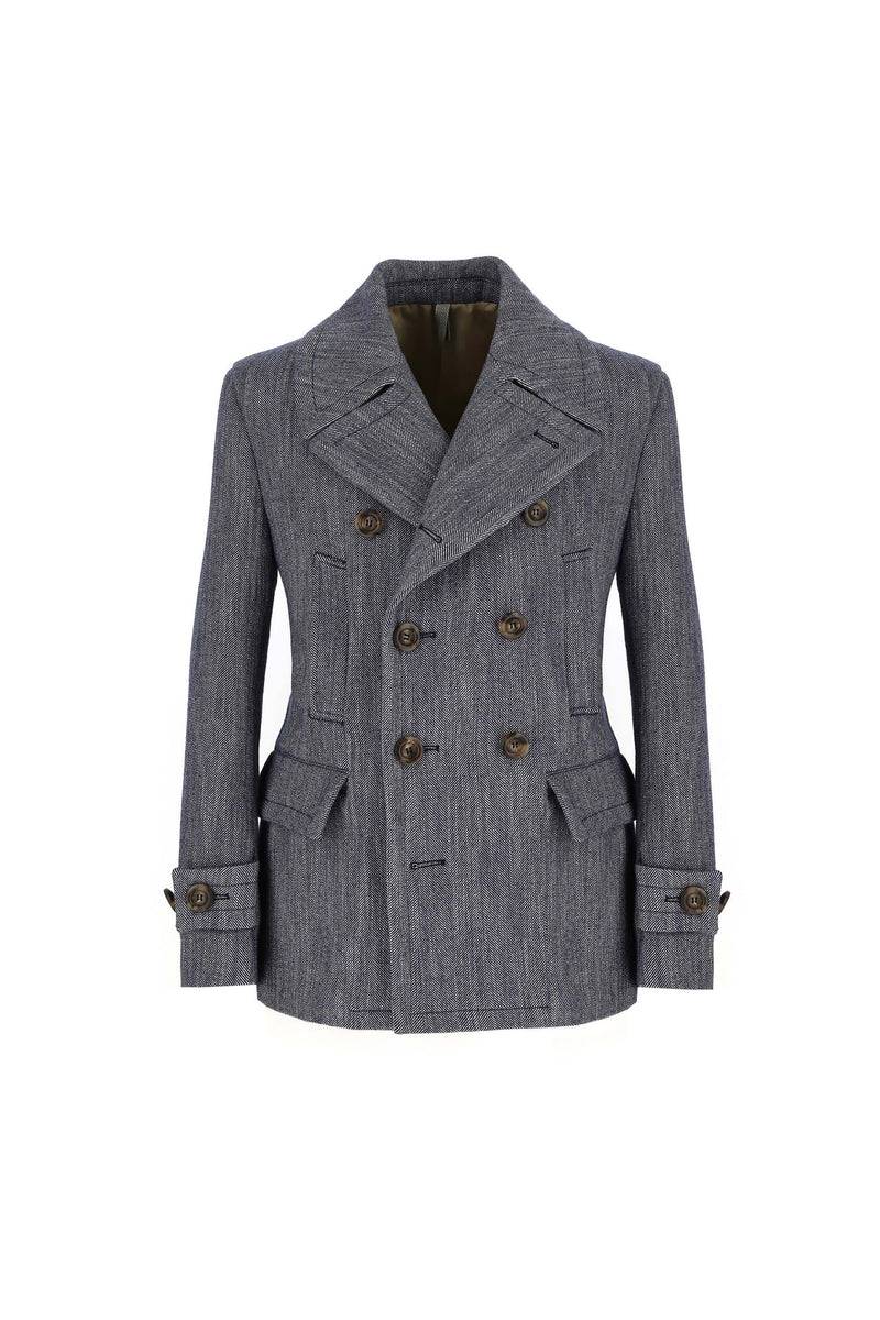 Lubiam Peacoat Sartorial Indigo Peacoat Sartorial Indigo Offerte speciali