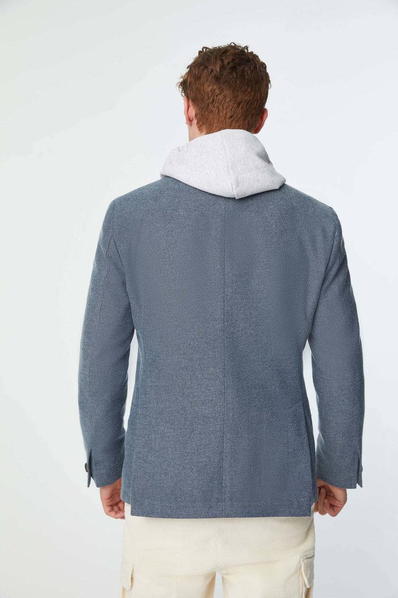 Lubiam Giacca TOM blu denim Sartorial Indigo Giacca TOM blu denim Sartorial Indigo Sconti VIP