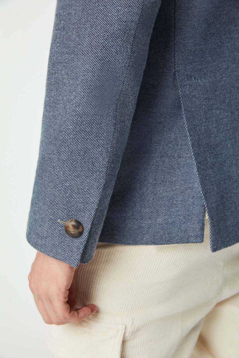 Lubiam Giacca TOM blu denim Sartorial Indigo Giacca TOM blu denim Sartorial Indigo Sconti VIP