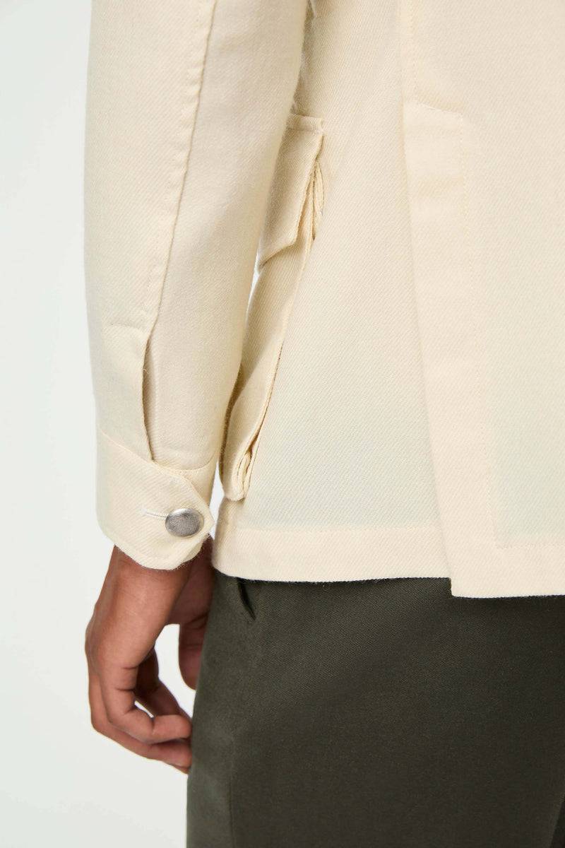 Lubiam Giacca SAHARA tinto capo bianco avorio Giacca SAHARA tinto capo bianco avorio Latest stili