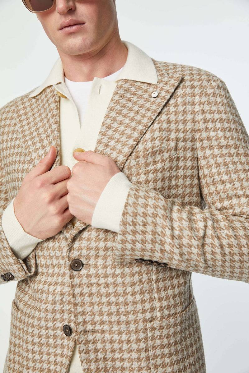 Lubiam Giacca STEVE non trattata beige Giacca STEVE non trattata beige Ultimo giorno