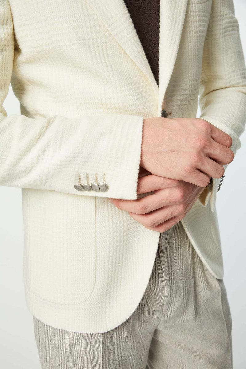 Lubiam Giacca JACK slim non trattata bianca Giacca JACK slim non trattata bianca Fino al 65% di sconto