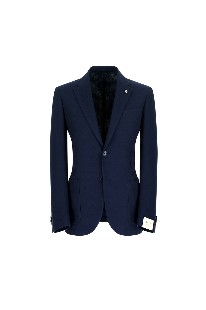 Lubiam Giacca JACK blu notte lavorata Giacca JACK blu notte lavorata Limitato a 3 giorni