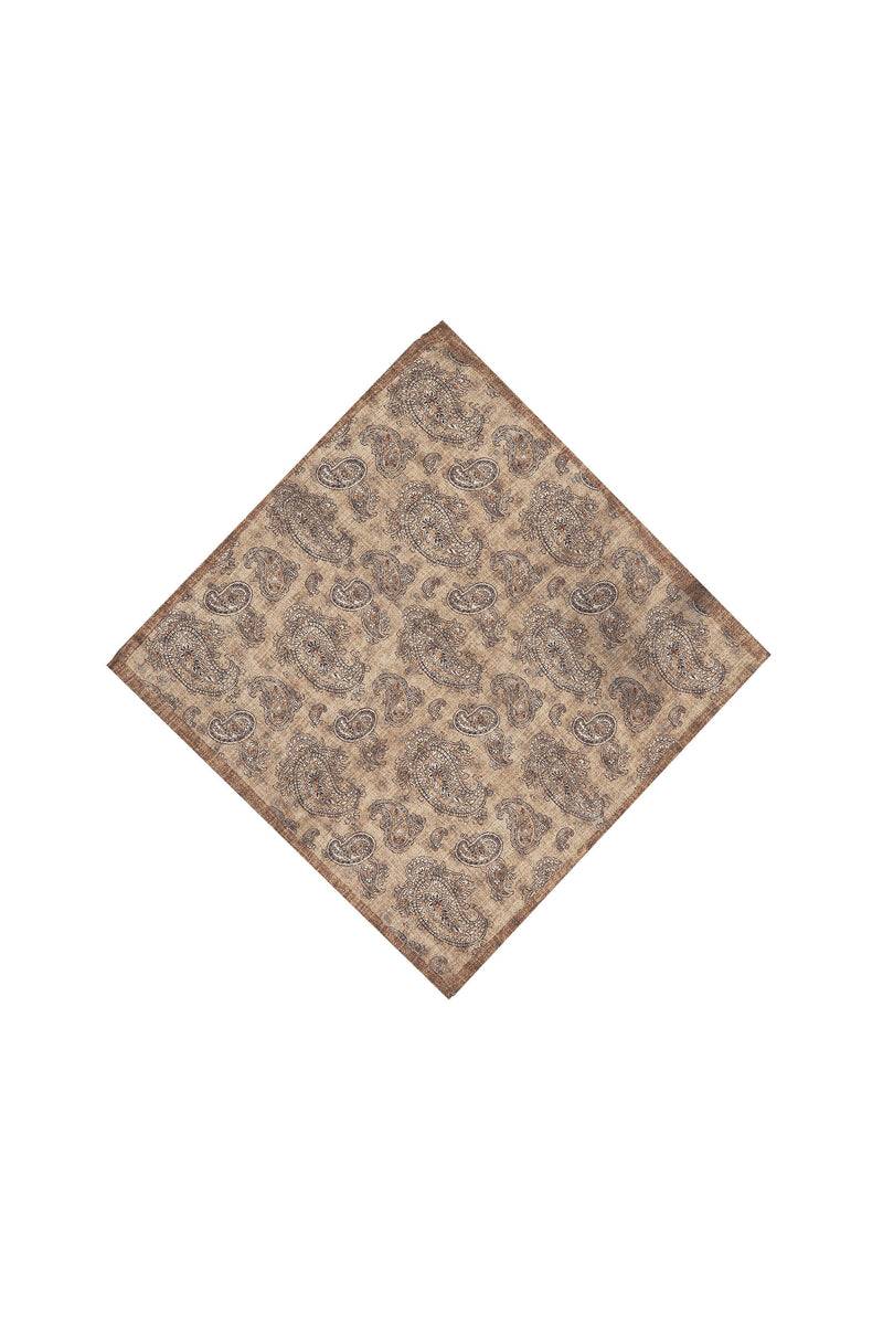 Lubiam Pochette in seta fantasia cashmere beige Pochette in seta fantasia cashmere beige Prezzo Ridotto