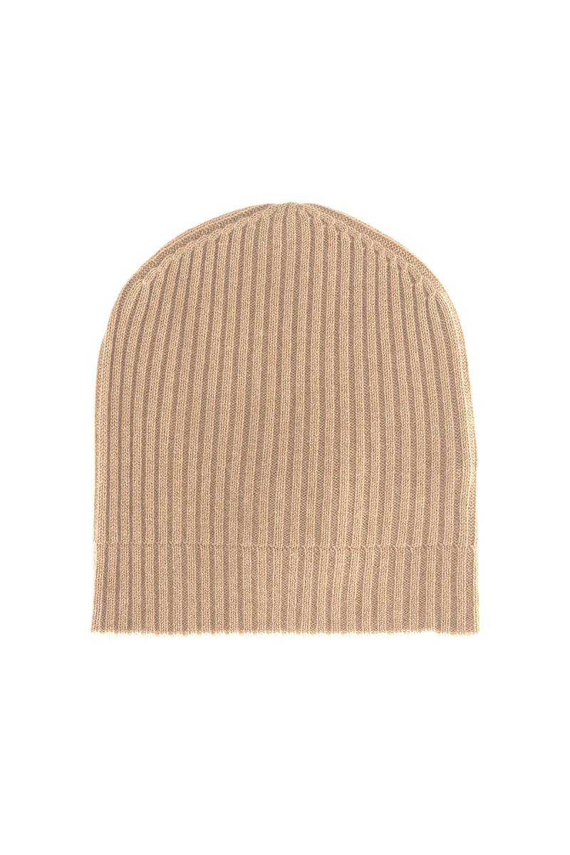 Lubiam Berretto in cashmere beige Berretto in cashmere beige Outlet
