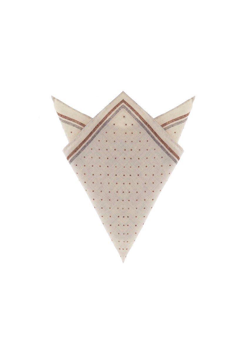 Lubiam Pochette beige fantasia micro-pois Pochette beige fantasia micro-pois Prezzo di fabbrica