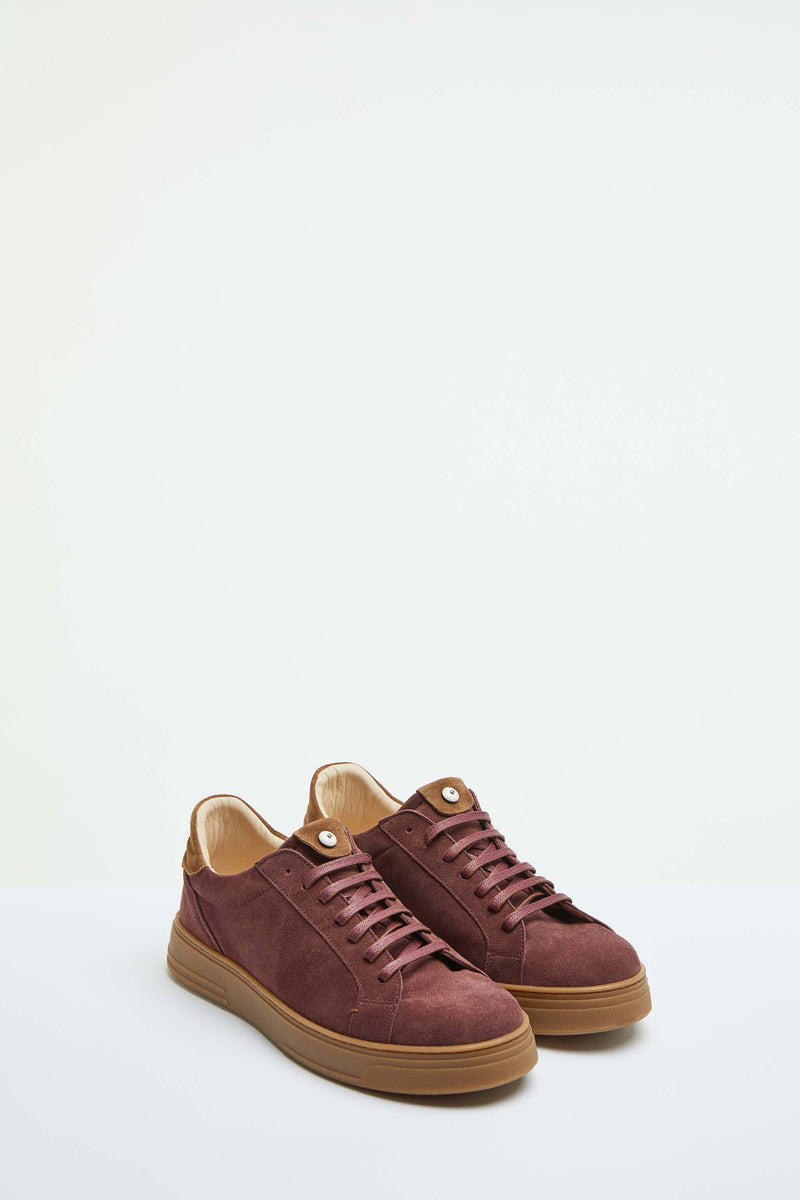 Lubiam Sneaker retro-tennis vinaccia Sneaker retro-tennis vinaccia Vendite stagionali