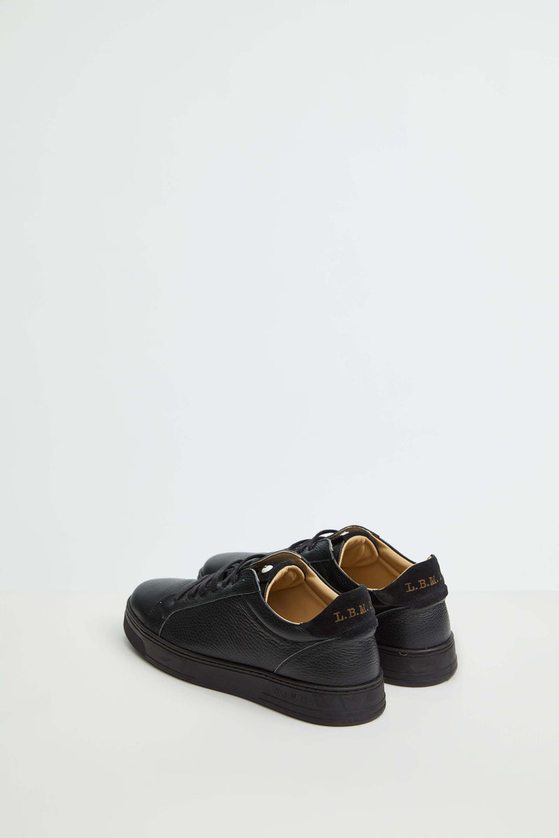 Lubiam Sneaker retro-tennis nero Sneaker retro-tennis nero Cyber Monday