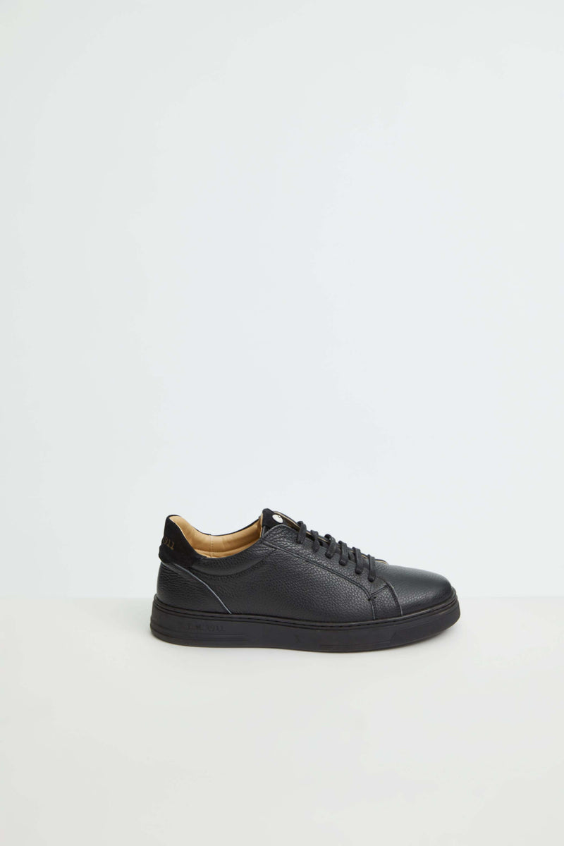 Lubiam Sneaker retro-tennis nero Sneaker retro-tennis nero Cyber Monday