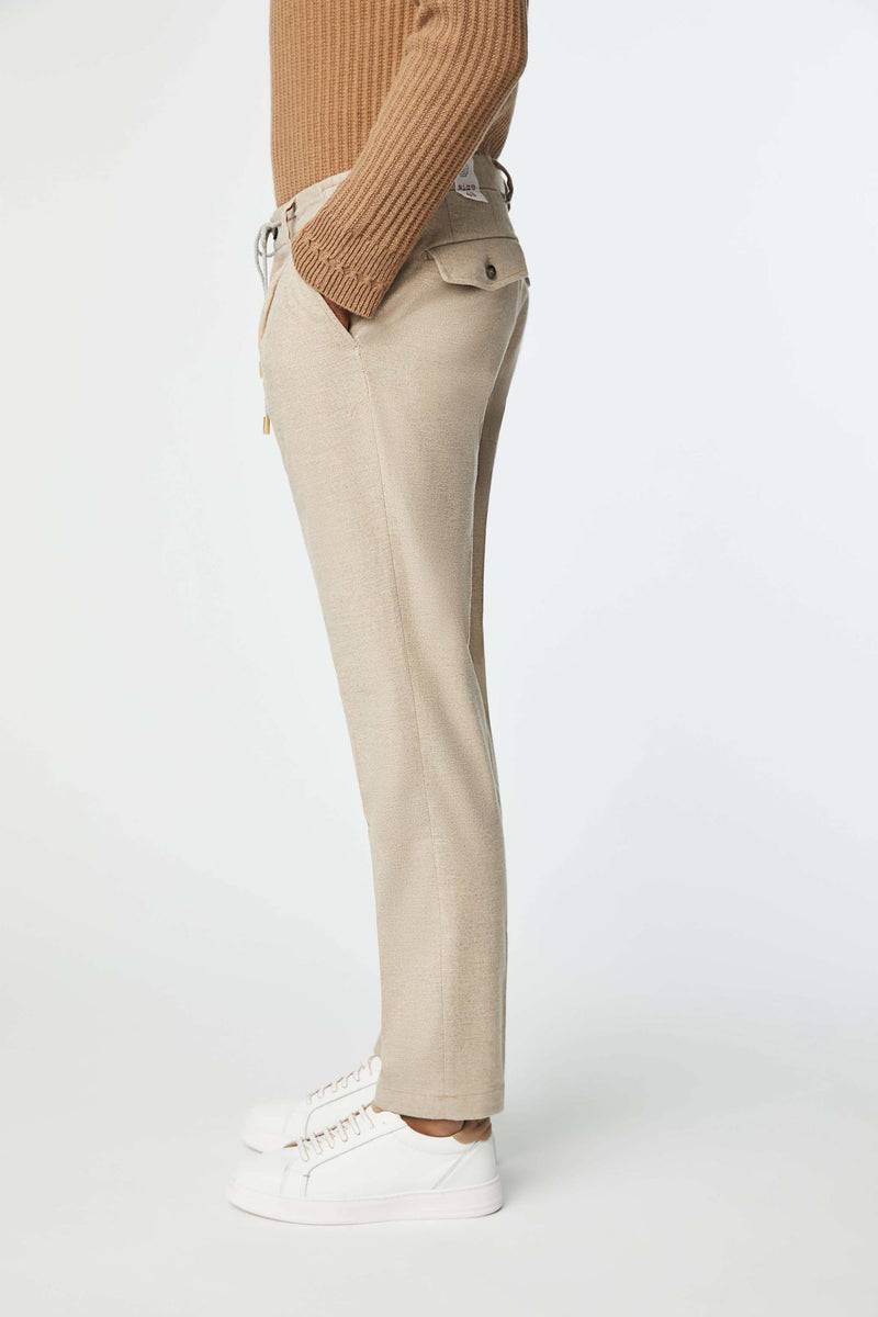 Lubiam Pantalone ED non trattato beige Pantalone ED non trattato beige Offerta Anniversario