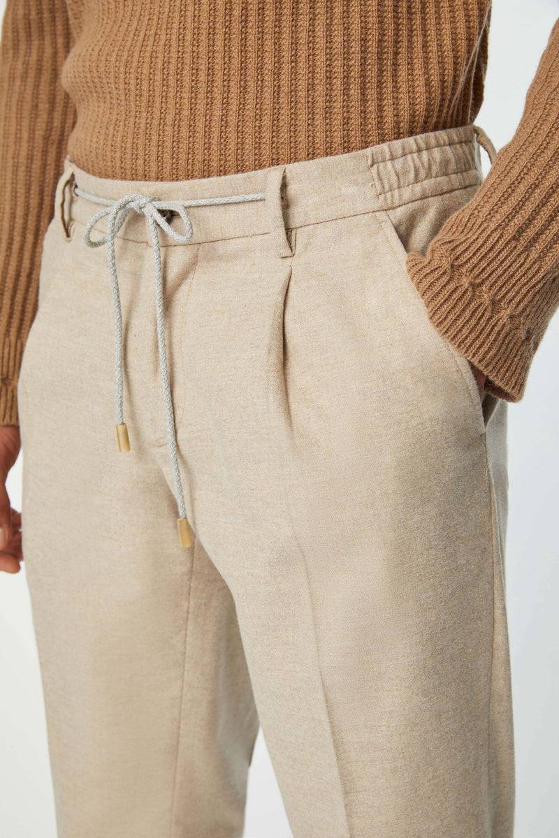Lubiam Pantalone ED non trattato beige Pantalone ED non trattato beige Offerta Anniversario