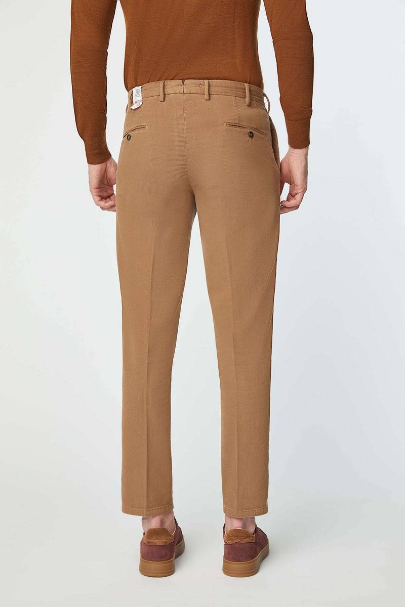 Lubiam Pantalone MICHAEL tinto capo nocciola Pantalone MICHAEL tinto capo nocciola Online Outlet