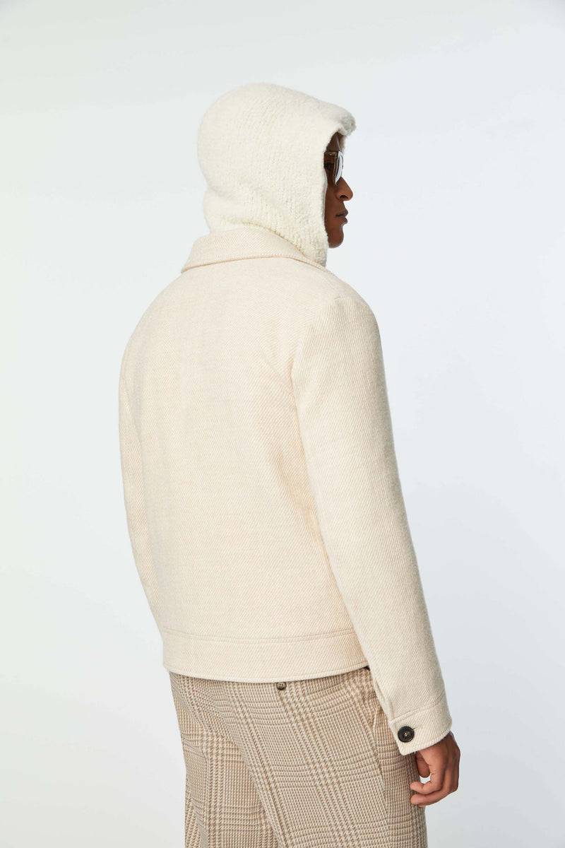 Lubiam Overjacket bianco avorio Overjacket bianco avorio Nuovi prodotti