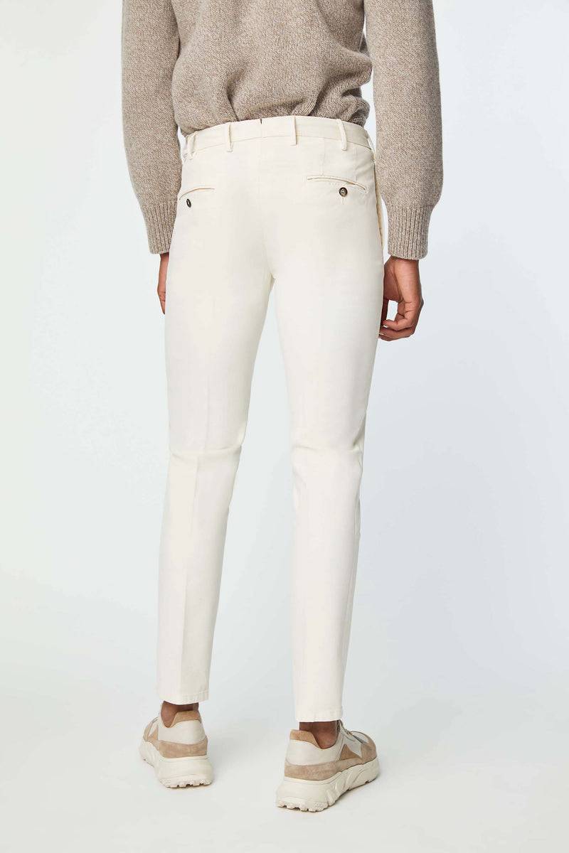 Lubiam Pantalone RAY tinto capo bianco Pantalone RAY tinto capo bianco Enormi risparmi