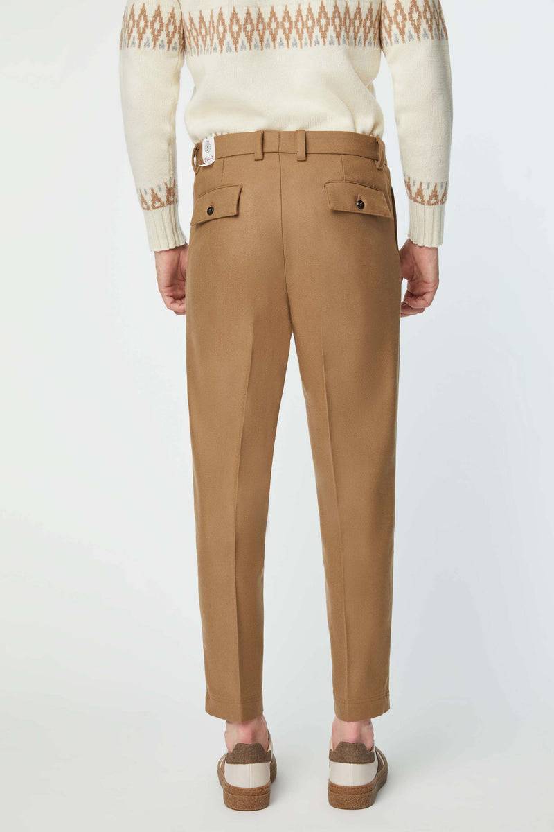 Lubiam Pantalone ANDY non trattato nocciola Pantalone ANDY non trattato nocciola Super Saving Price