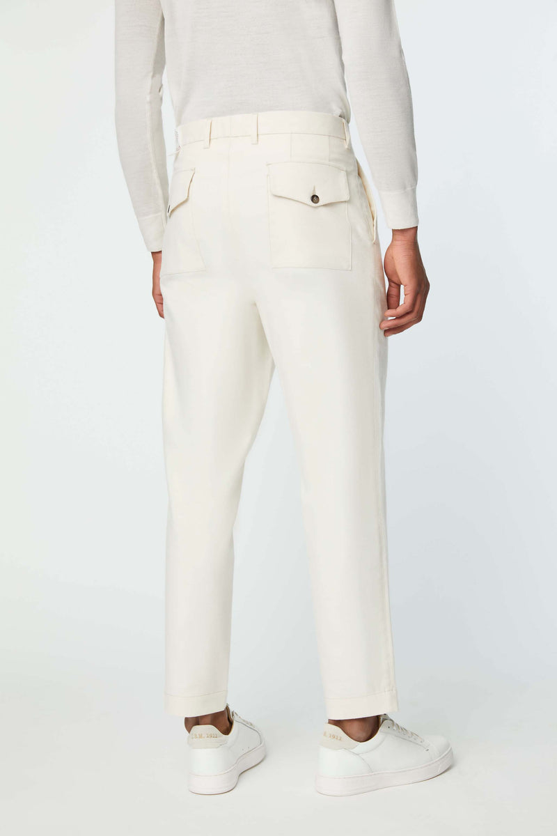 Lubiam Pantalone TONY non trattato bianco Pantalone TONY non trattato bianco Ultimi due giorni