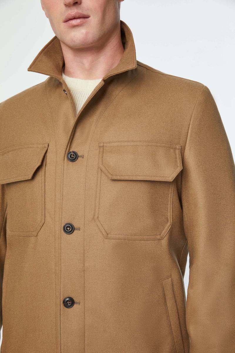 Lubiam Overshirt non trattato marrone Overshirt non trattato marrone Limitato a 3 giorni
