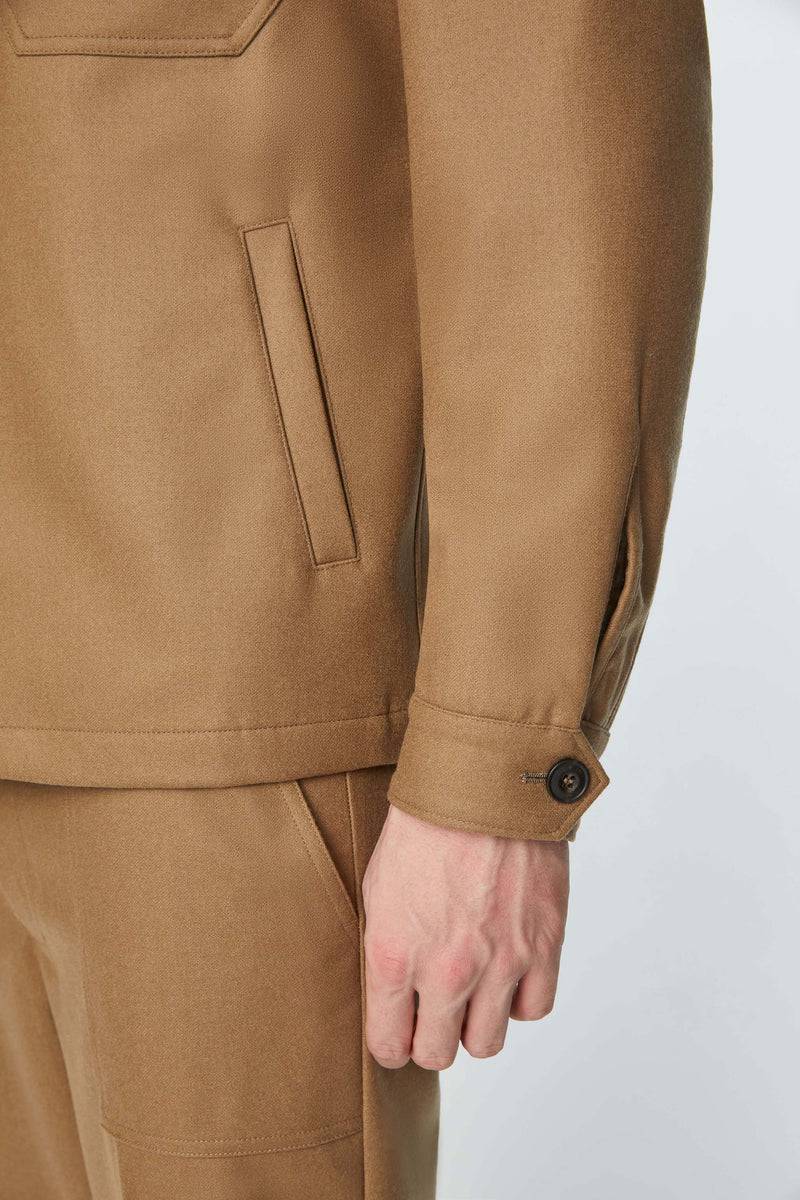Lubiam Overshirt non trattato marrone Overshirt non trattato marrone Limitato a 3 giorni