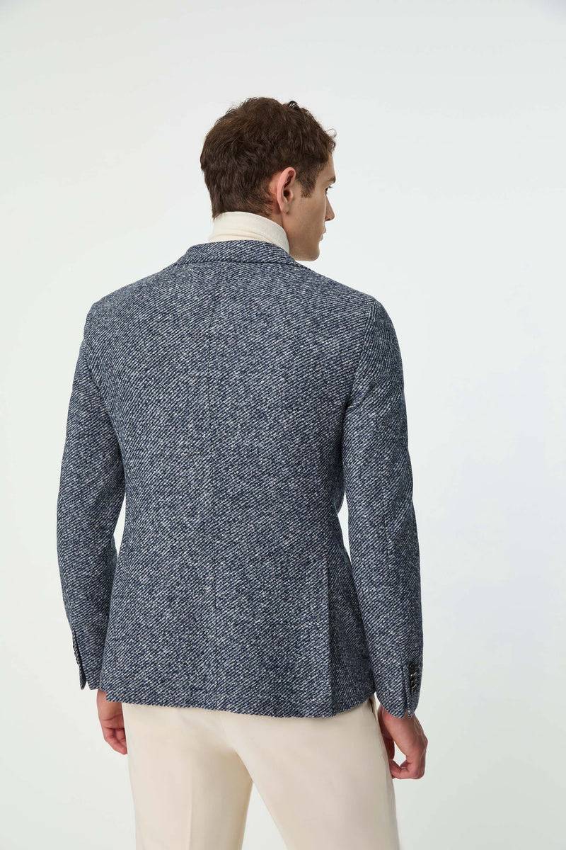 Lubiam Giacca JACK in jersey blu Giacca JACK in jersey blu Duty-free