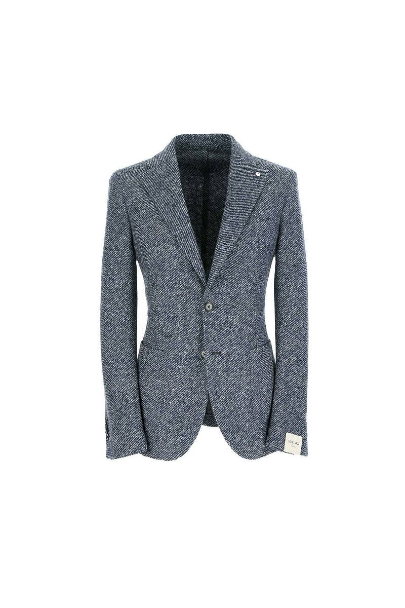 Lubiam Giacca JACK in jersey blu Giacca JACK in jersey blu Duty-free