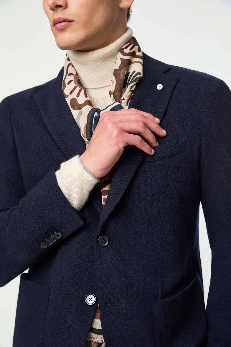 Lubiam Giacca JACK in cashmere blu Giacca JACK in cashmere blu Promozione Limitata
