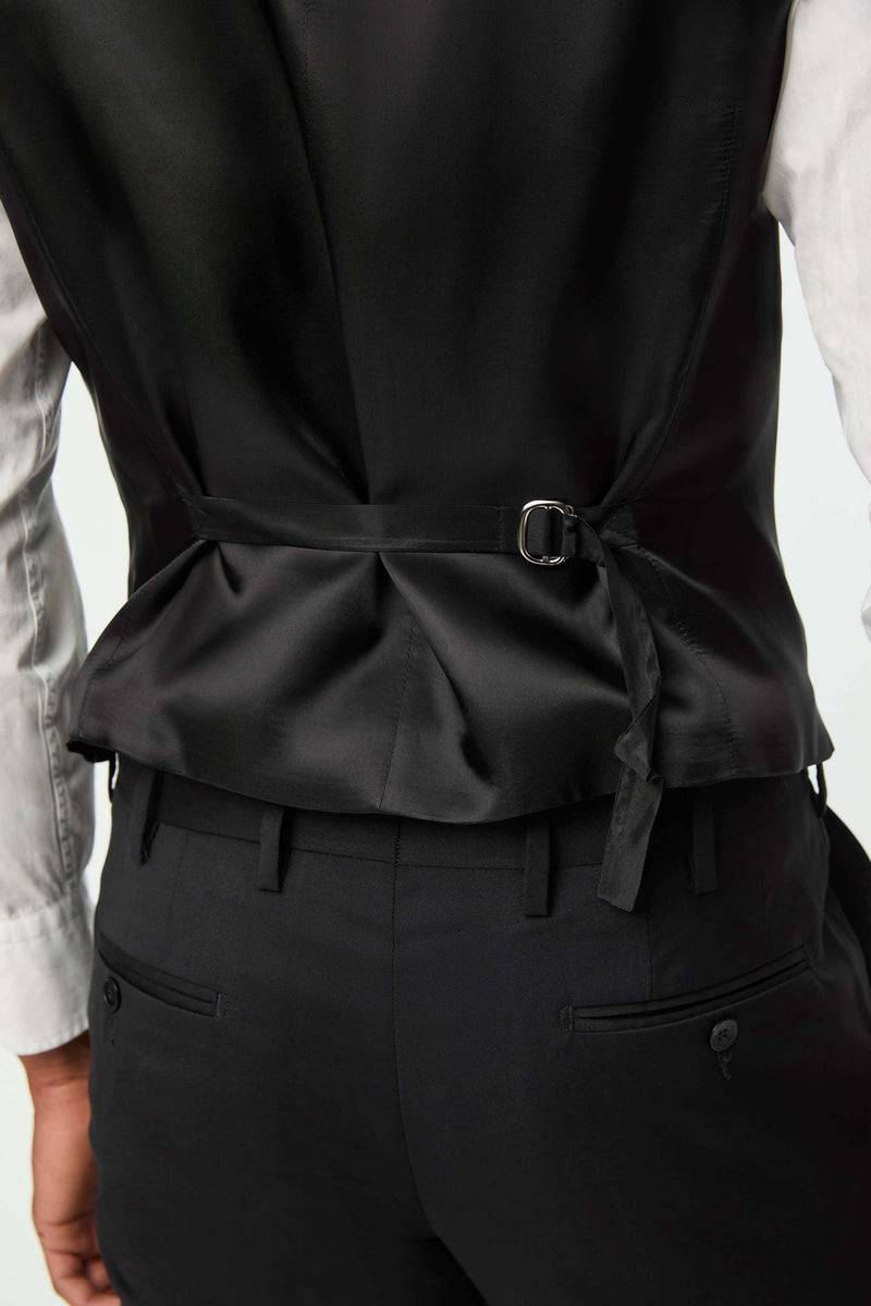 Lubiam Gilet Duetto DEREK nero Gilet Duetto DEREK nero Moda