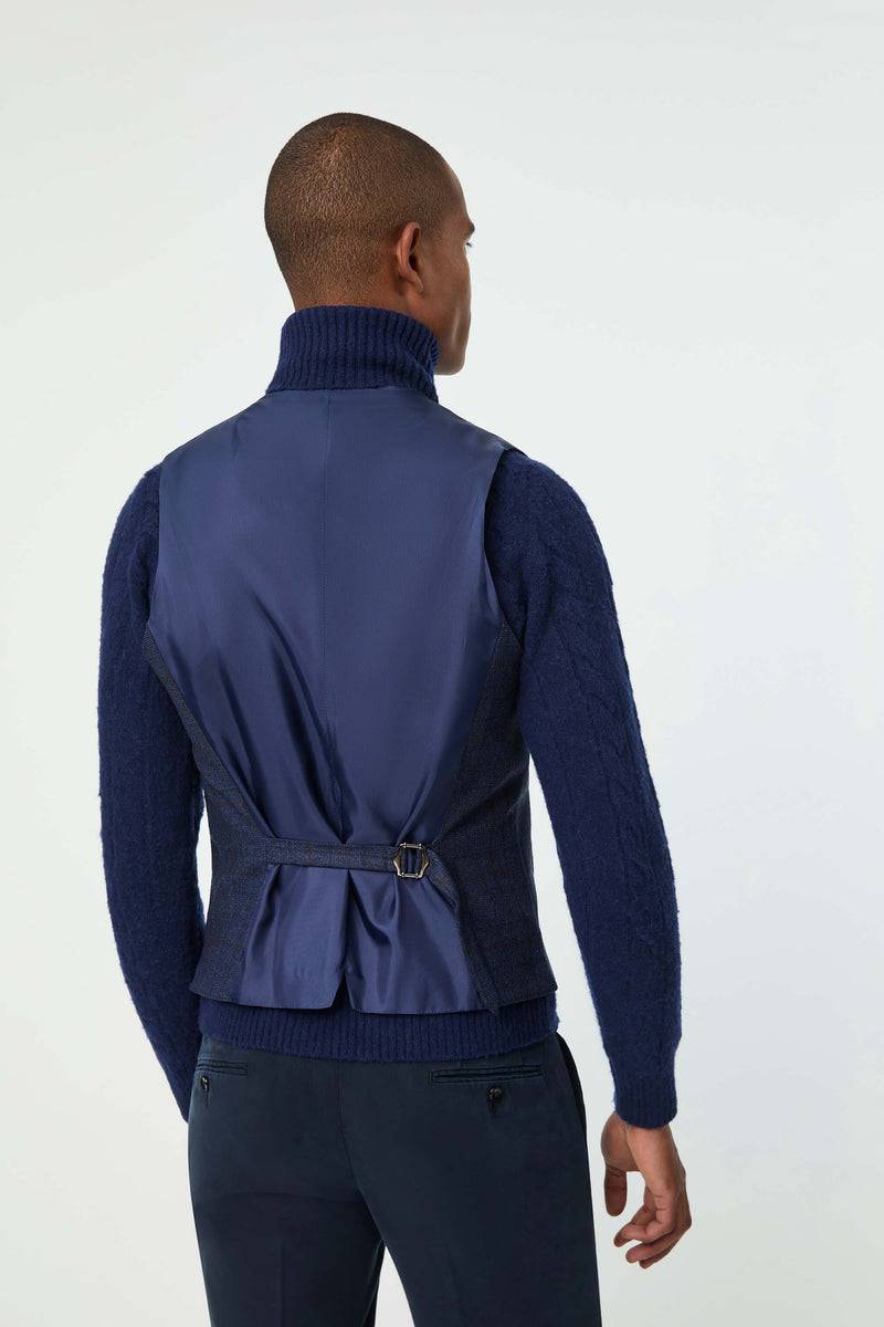 Lubiam Gilet OSCAR blu scuro Gilet OSCAR blu scuro Offerta natalizia