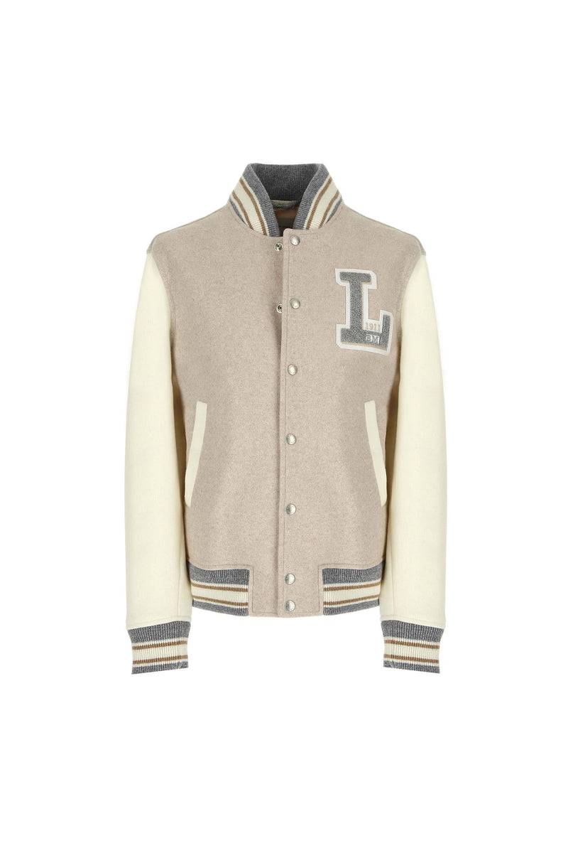 Lubiam Bomber stile college in jersey con patch Bomber stile college in jersey con patch Offerta San Valentino