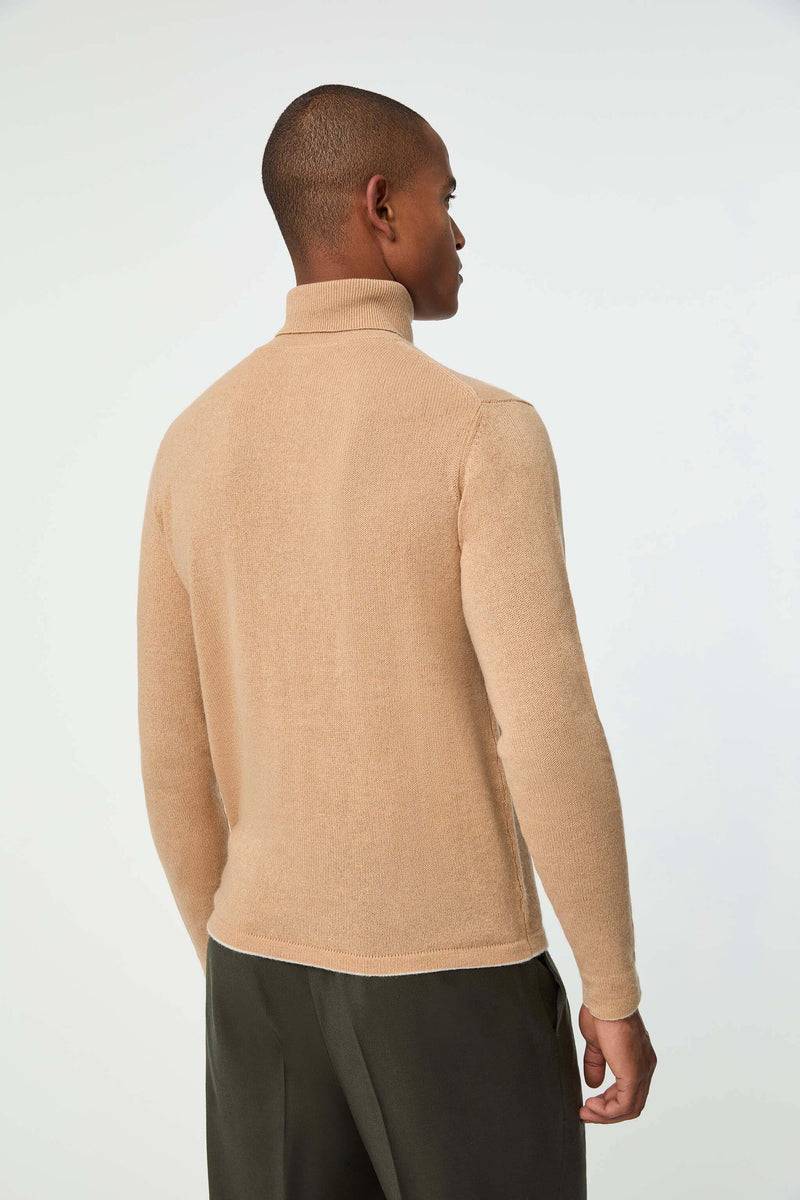 Lubiam Maglia dolcevita in cashmere beige Maglia dolcevita in cashmere beige 50% di sconto con spedizione gratuita