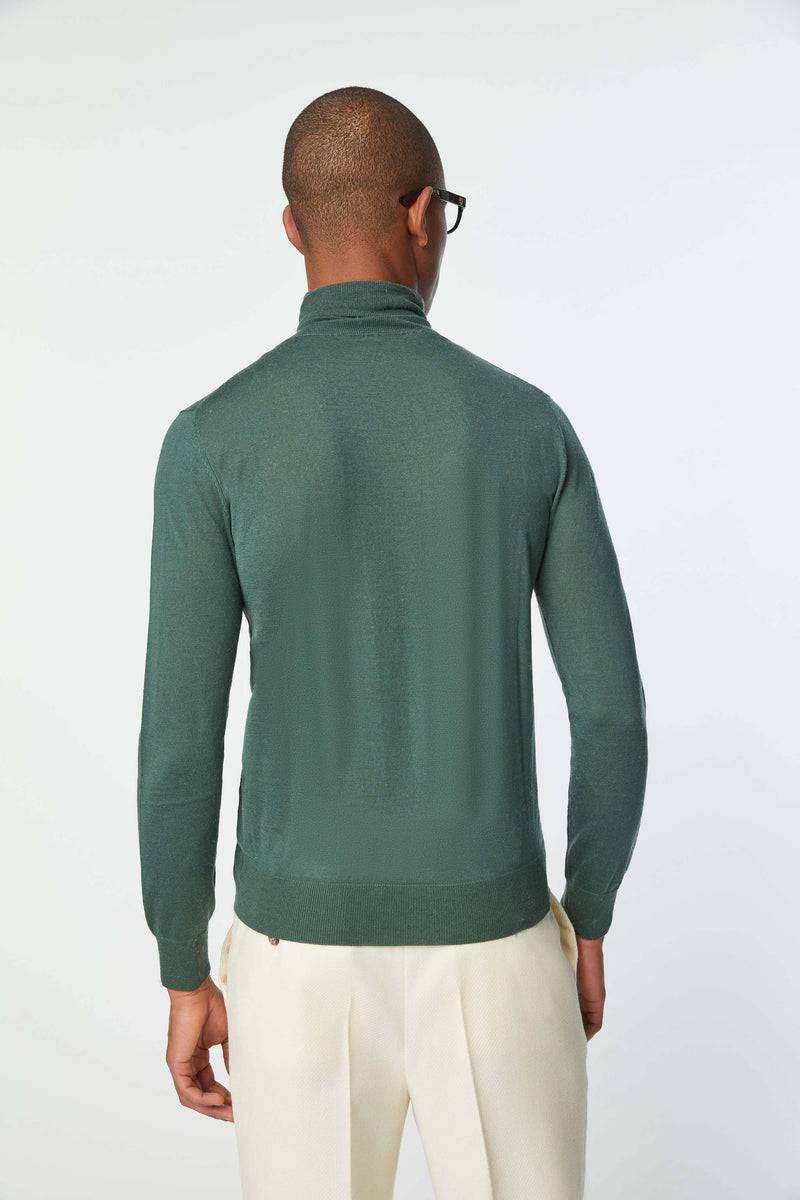 Lubiam Maglia dolcevita verde bosco Maglia dolcevita verde bosco Esporta salva