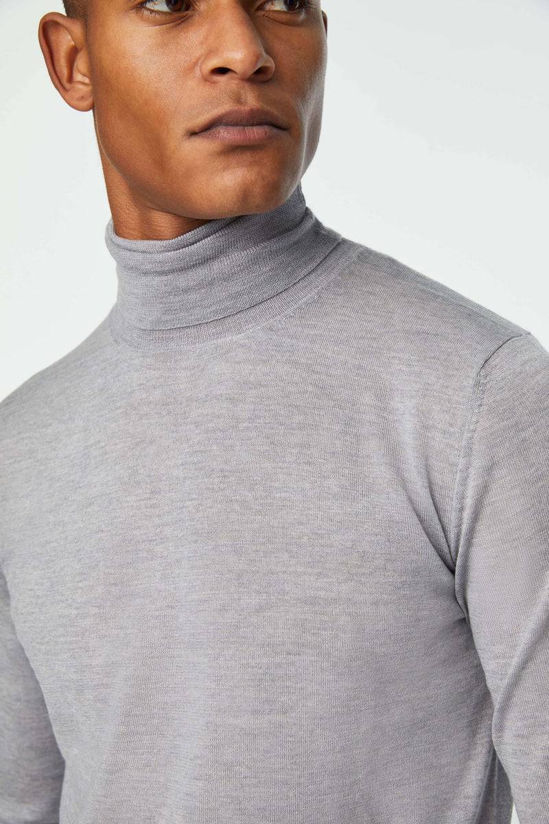 Lubiam Maglia dolcevita grigio ghiaccio Maglia dolcevita grigio ghiaccio Italy