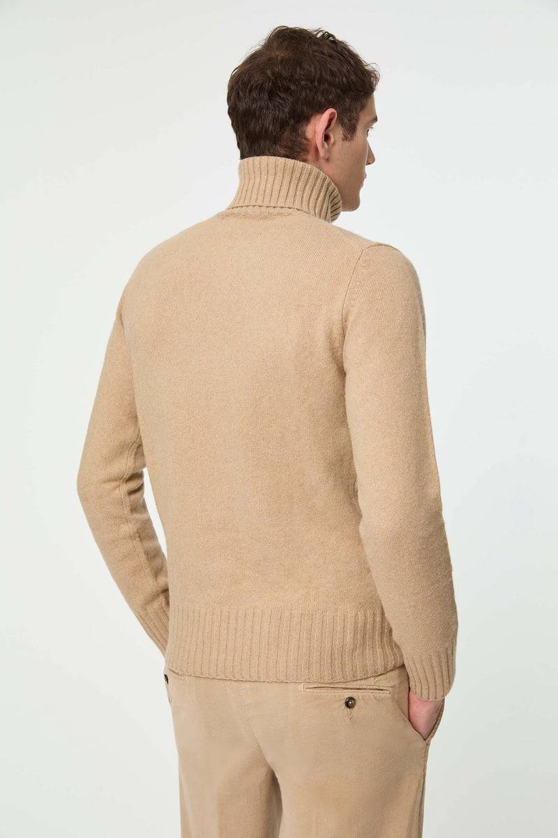 Lubiam Maglia dolcevita beige Maglia dolcevita beige Qualità