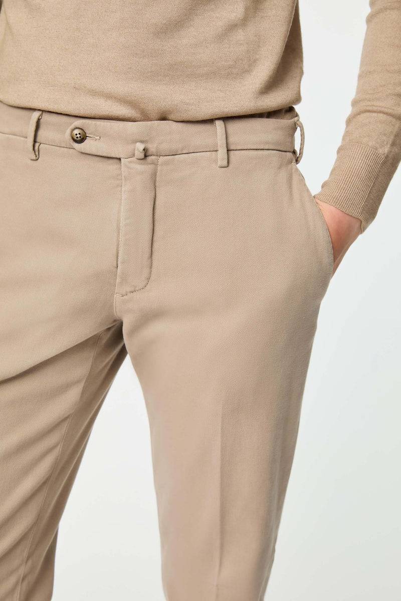 Lubiam Pantalone ELTON tinto capo beige Pantalone ELTON tinto capo beige Shopping Online