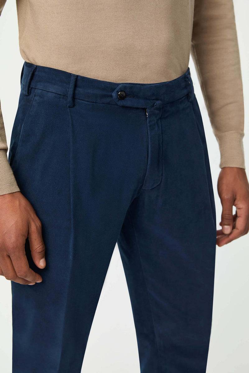 Lubiam Pantalone MUDDY tinto capo blu Pantalone MUDDY tinto capo blu Hotsell