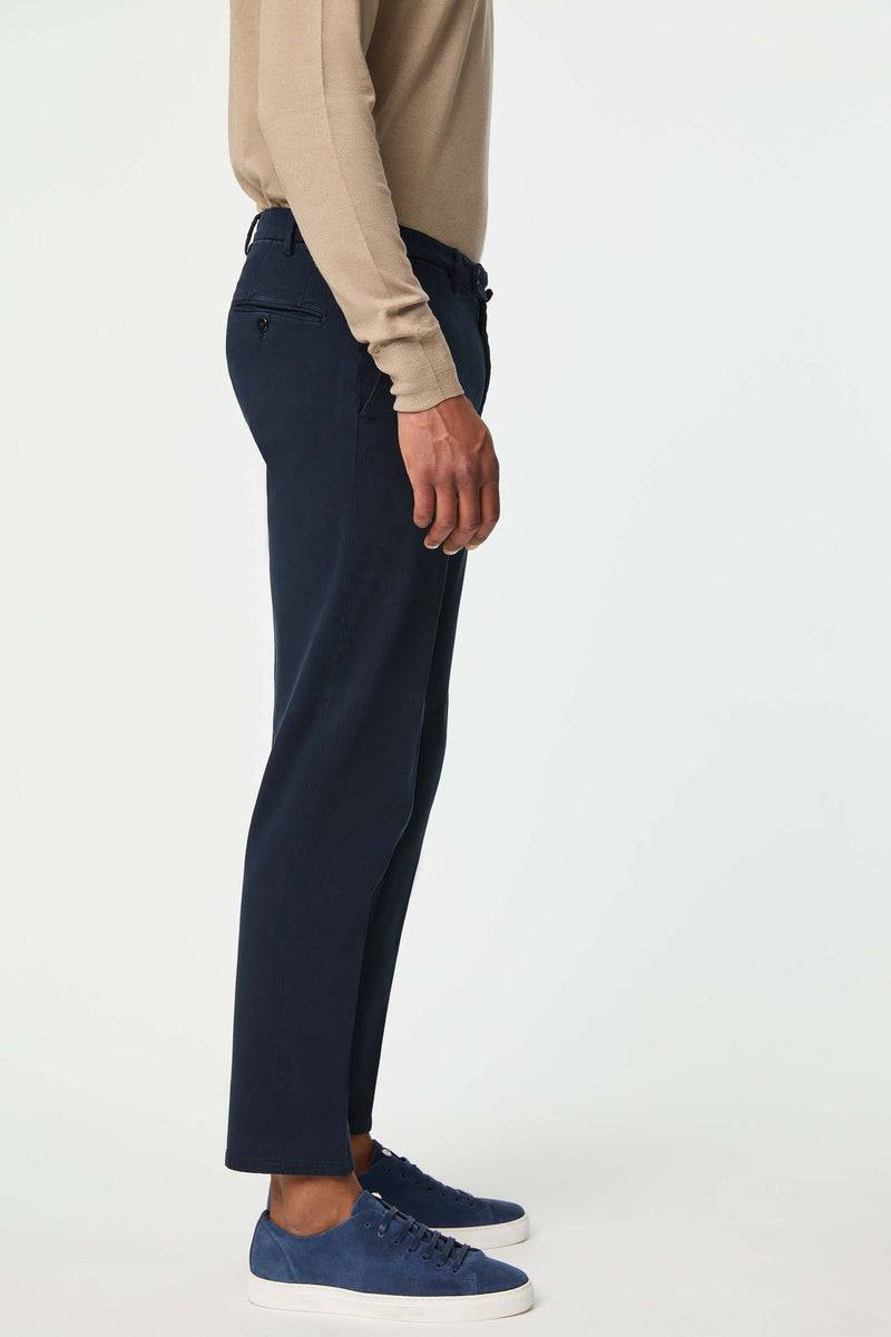 Lubiam Pantalone ELTON tinto capo blu Pantalone ELTON tinto capo blu Vendita Calda