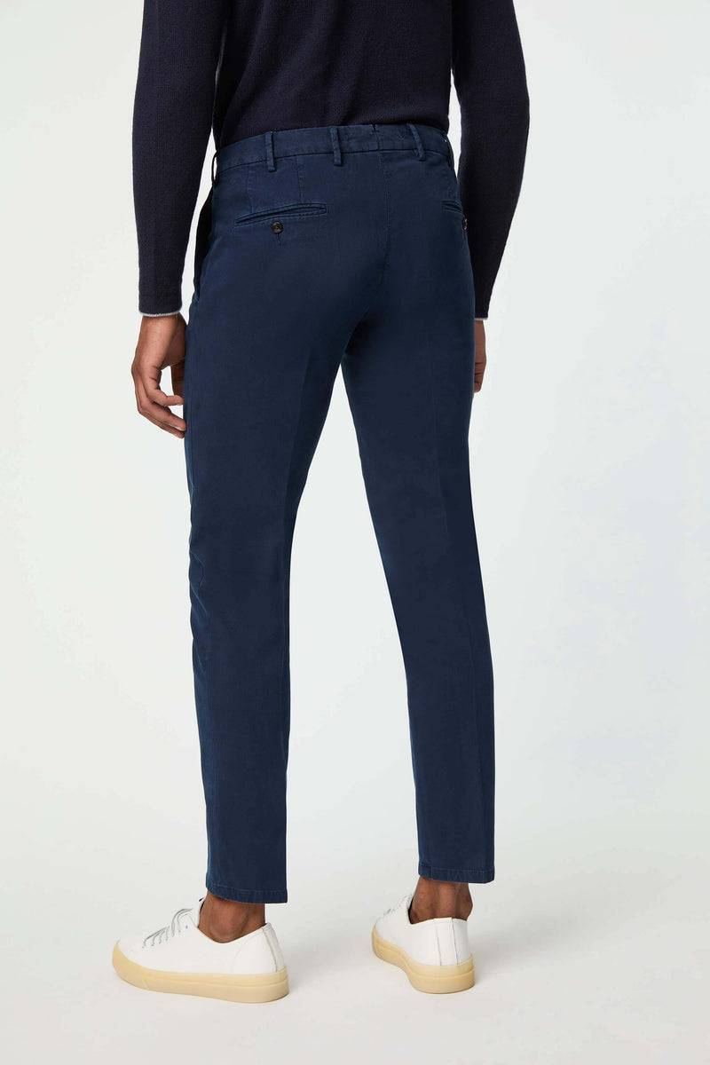 Lubiam Pantalone RAY tinto capo blu Pantalone RAY tinto capo blu Negozio