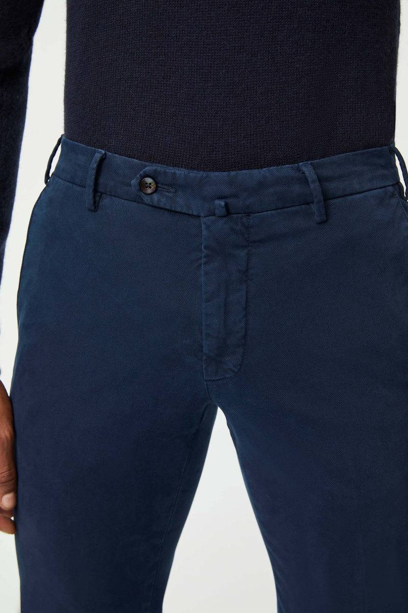 Lubiam Pantalone RAY tinto capo blu Pantalone RAY tinto capo blu Negozio